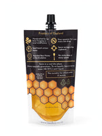 BeeBoy Honey Pouch 340g back label and product details