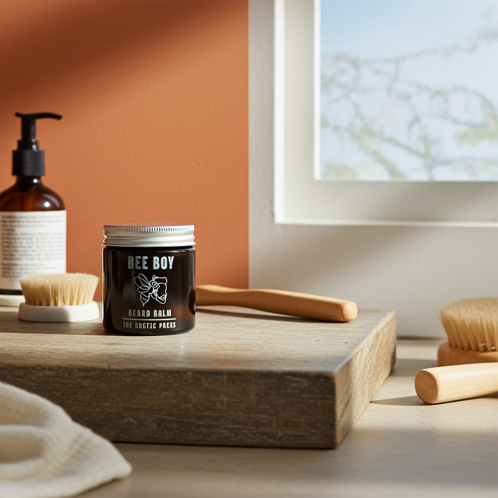 The Arctic Press | Natural Beeswax Beard Balm