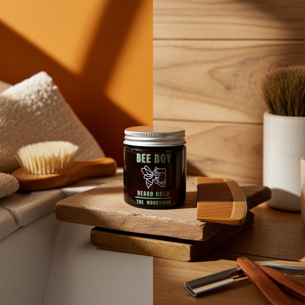 The Woodsman | Natural Beeswax Beard Balm